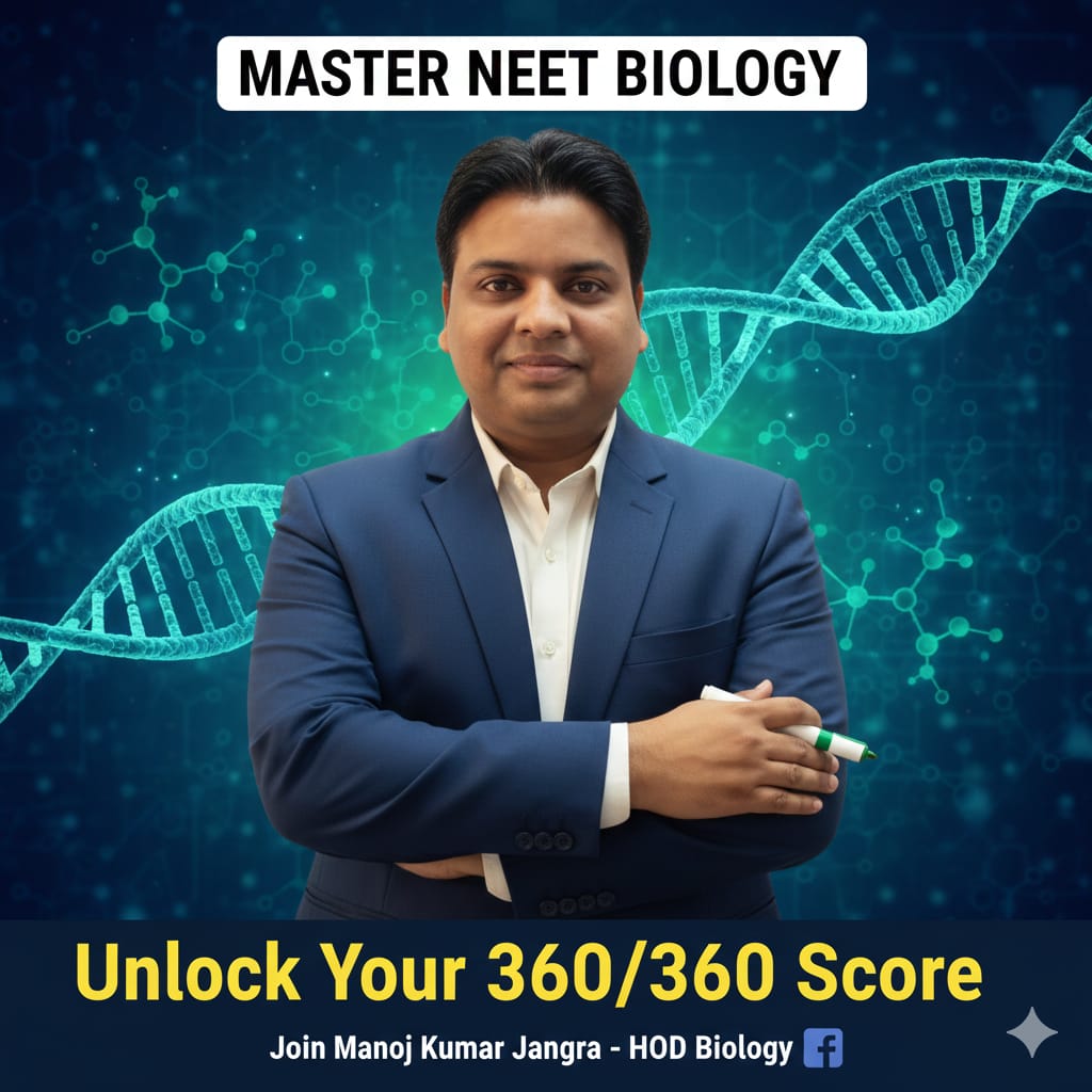 Manoj Jangra - Best Biology Coaching in Faridabad